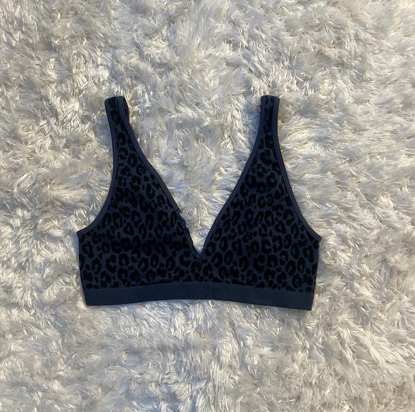 Seamless Leopard Bra