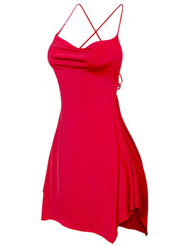 CANDY KISSES DRESS (RED)