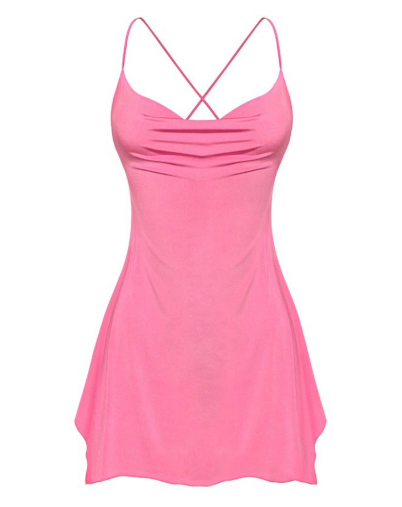 CANDY KISSES DRESS (PINK)