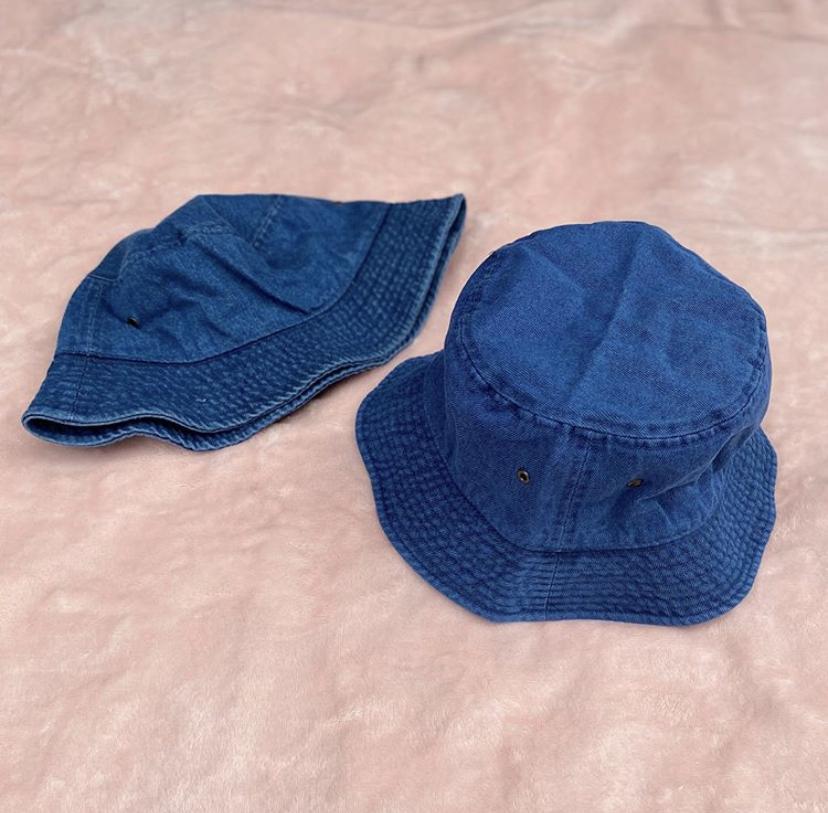Vintage Bucket Hats HATS BLUE DENIM L/XL 